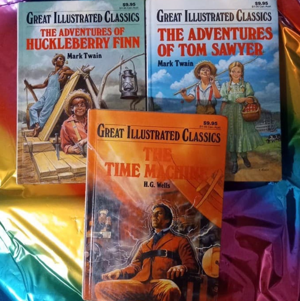 Great Illustrated Classics 3 Book Lot - Vintage
